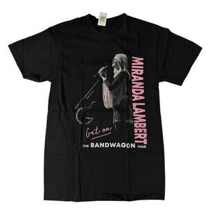 Miranda Lambert Get on the Bandwagon Tour TShirt Black Small